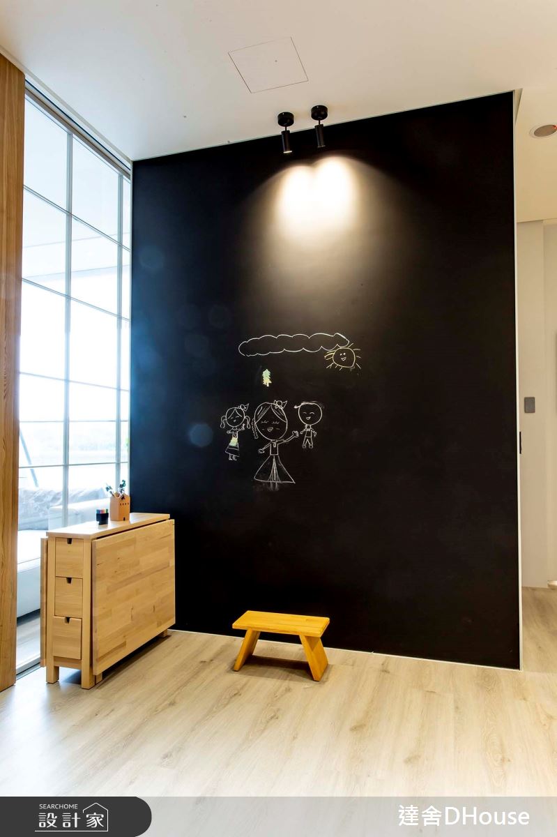 毛胚屋＿混搭風兒童房兒童房多功能室案例圖片＿達舍創研所＿達舍_小花朵的。B612星球 A FANTASY PLANET OF LITTLE FLOWER之23