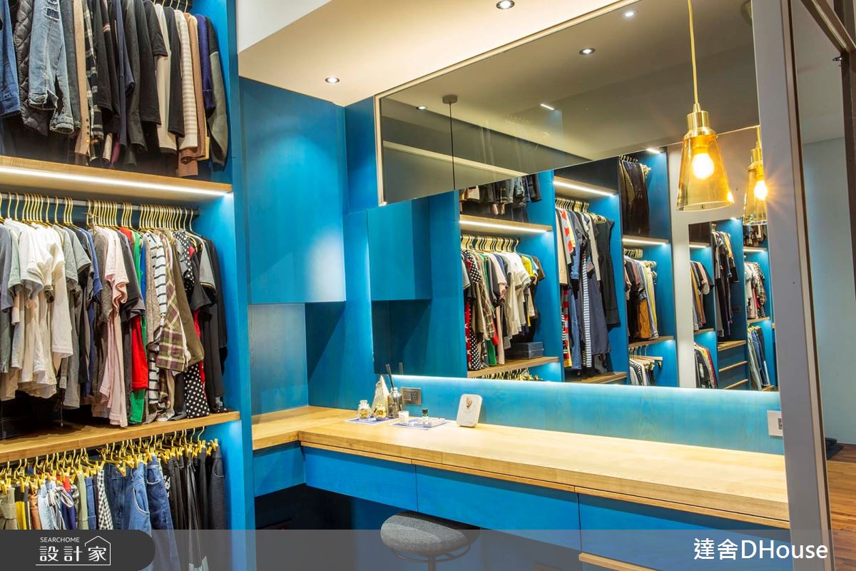 毛胚屋＿混搭風更衣間案例圖片＿達舍創研所＿達舍_小花朵的。B612星球 A FANTASY PLANET OF LITTLE FLOWER之44