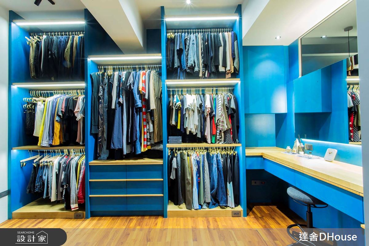 毛胚屋＿混搭風更衣間案例圖片＿達舍創研所＿達舍_小花朵的。B612星球 A FANTASY PLANET OF LITTLE FLOWER之43