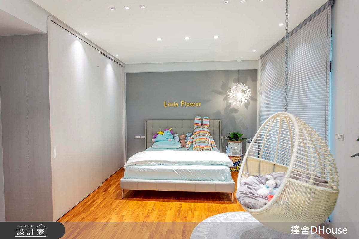 毛胚屋＿混搭風兒童房兒童房案例圖片＿達舍創研所＿達舍_小花朵的。B612星球 A FANTASY PLANET OF LITTLE FLOWER之28