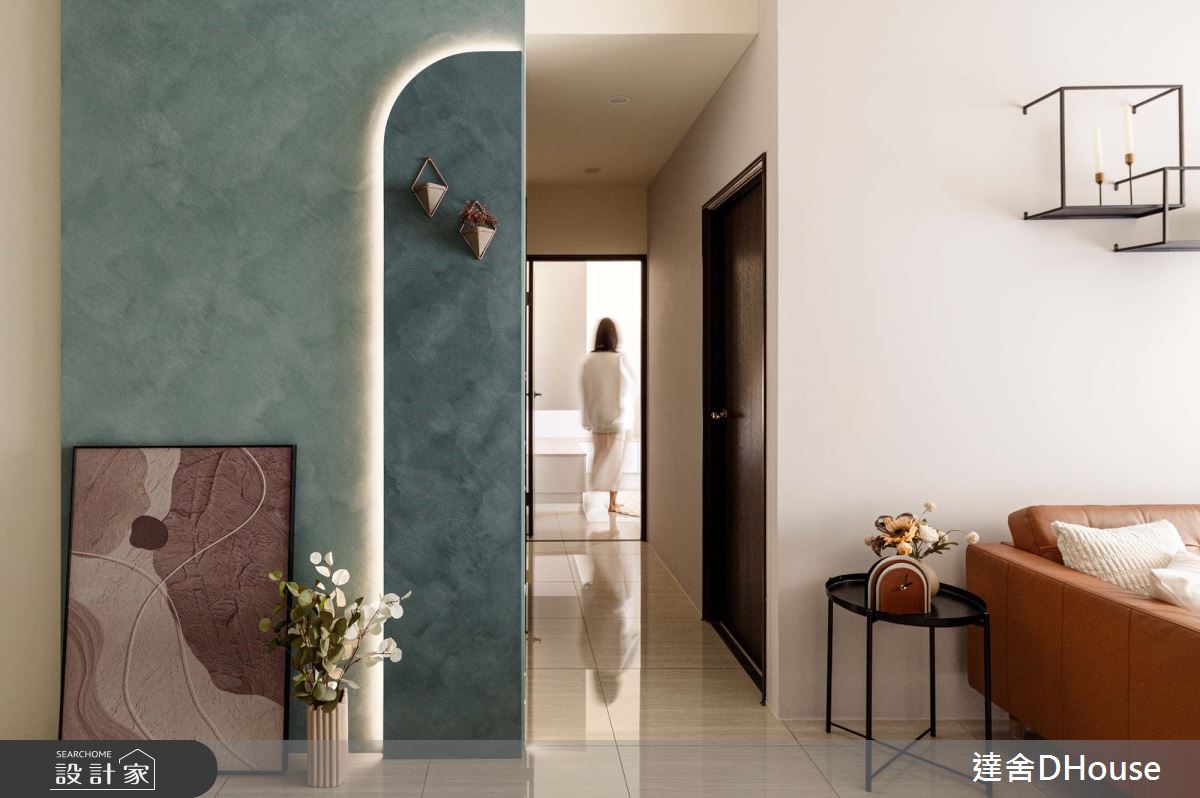 新成屋(5年以下)＿現代風客廳走廊案例圖片＿達舍創研所＿達舍_彩色。遊戲 COLORFUL SPACE之10
