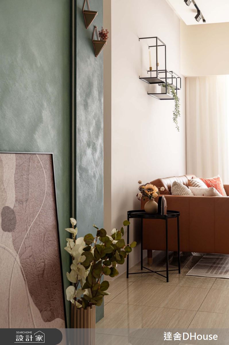 新成屋(5年以下)＿現代風客廳案例圖片＿達舍創研所＿達舍_彩色。遊戲 COLORFUL SPACE之7