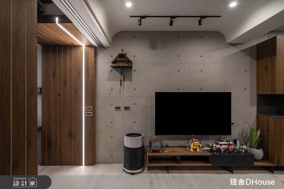 老屋(50年以上)＿混搭風客廳案例圖片＿達舍創研所＿達舍_起點。スタート之7