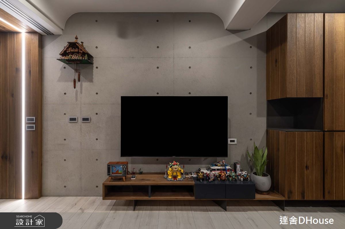 老屋(50年以上)＿混搭風客廳案例圖片＿達舍創研所＿達舍_起點。スタート之8