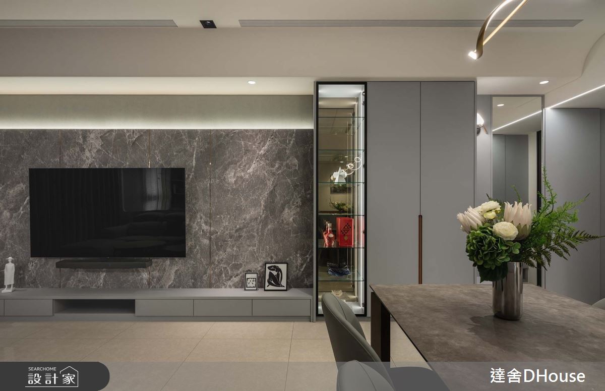35坪新成屋(5年以下)＿現代風客廳餐廳案例圖片＿達舍創研所＿達舍_景致。層次 Scenic Layers之10