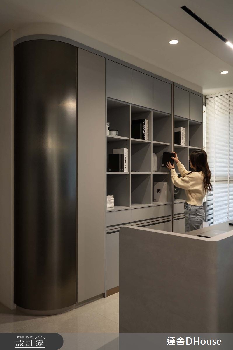 35坪新成屋(5年以下)＿現代風書房案例圖片＿達舍創研所＿達舍_景致。層次 Scenic Layers之16
