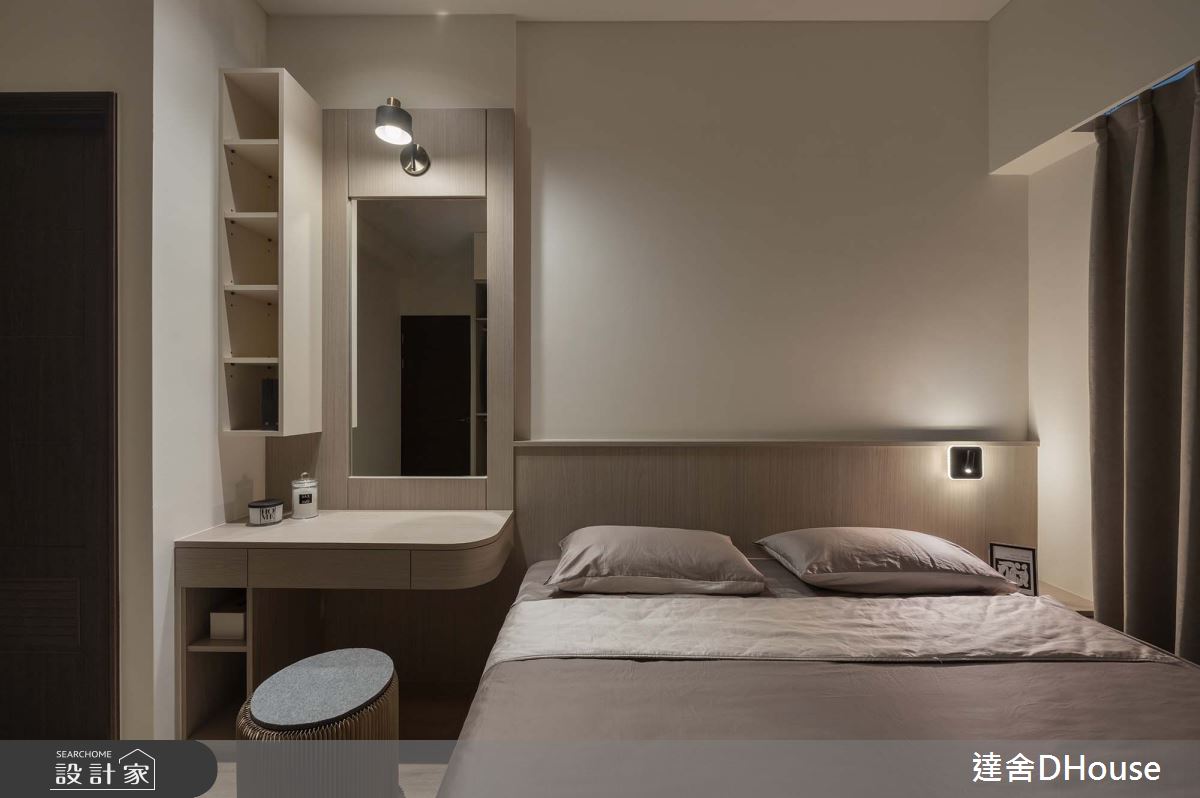 35坪新成屋(5年以下)＿現代風臥室案例圖片＿達舍創研所＿達舍_景致。層次 Scenic Layers之20