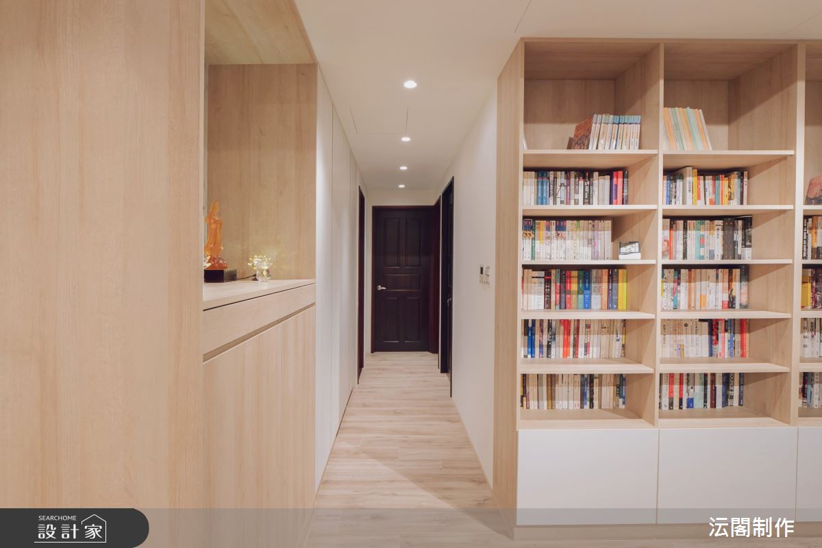 35坪新成屋(5年以下)＿北歐風走廊案例圖片＿沄閣制作＿沄閣制作_綻心之8