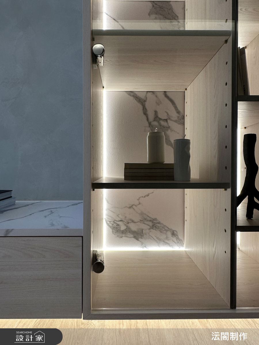 25坪新成屋(5年以下)＿現代風客廳案例圖片＿沄閣制作＿沄閣制作_一隅朗日之5