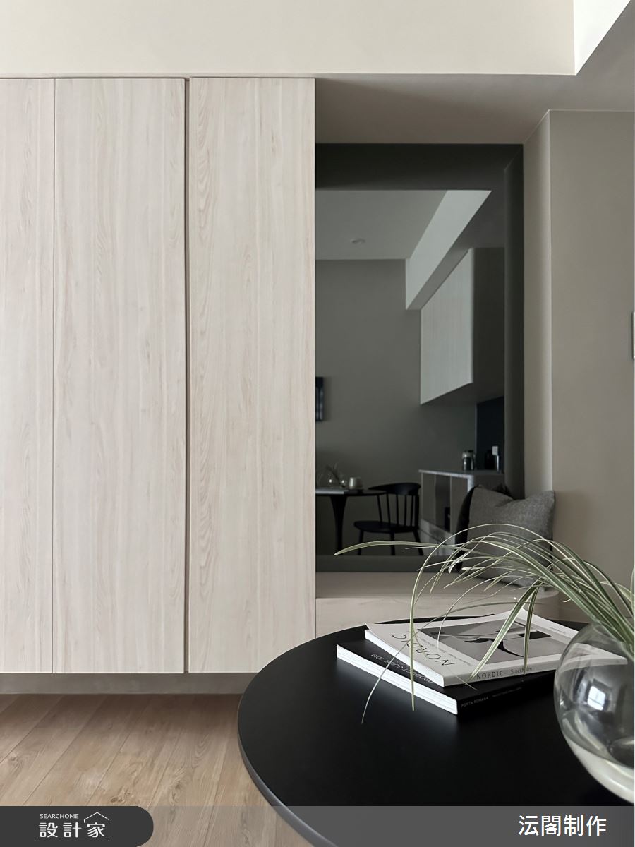25坪新成屋(5年以下)＿現代風客廳案例圖片＿沄閣制作＿沄閣制作_一隅朗日之2