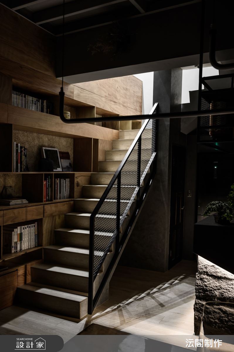 15坪新成屋(5年以下)＿工業風商業空間案例圖片＿沄閣制作＿沄閣制作_夜幕．井然之7