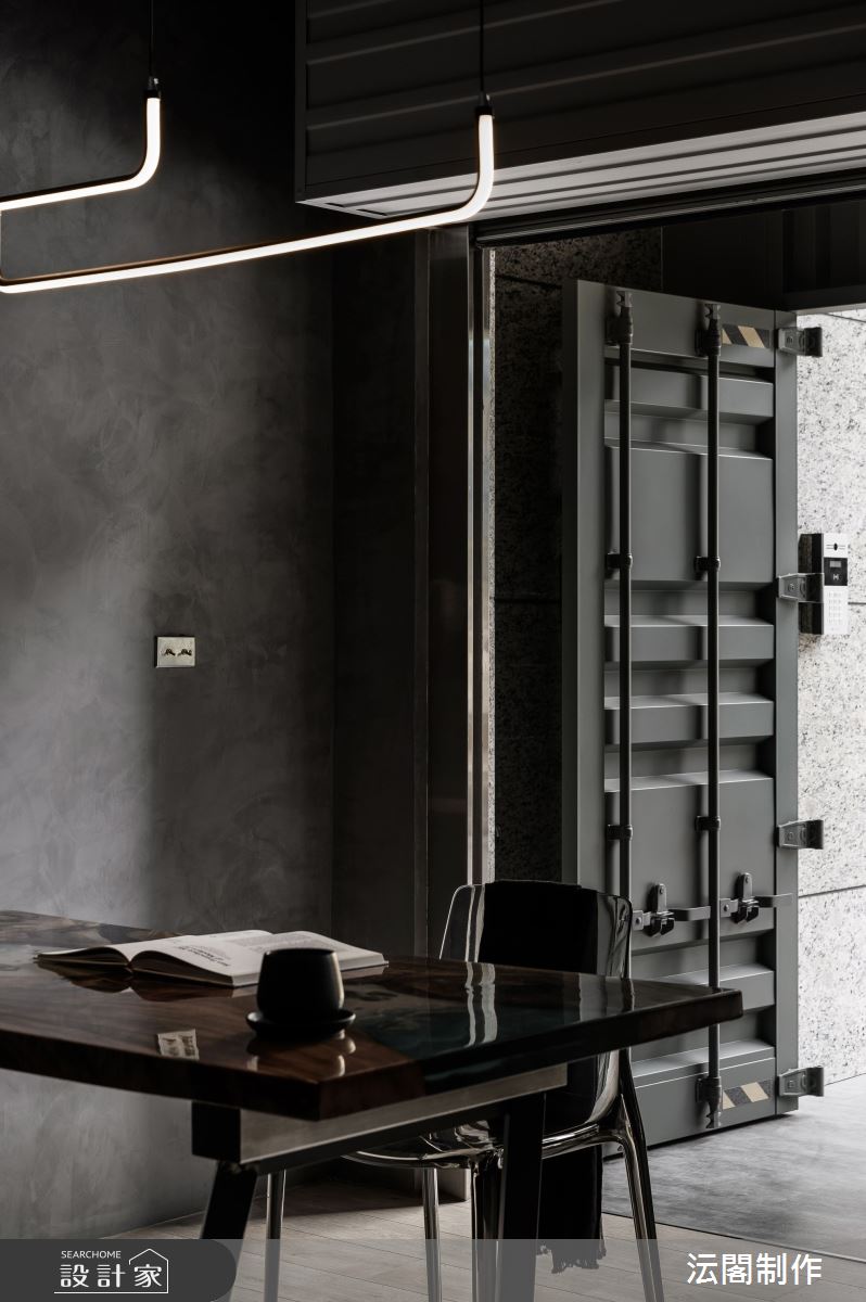 15坪新成屋(5年以下)＿工業風商業空間案例圖片＿沄閣制作＿沄閣制作_夜幕．井然之13