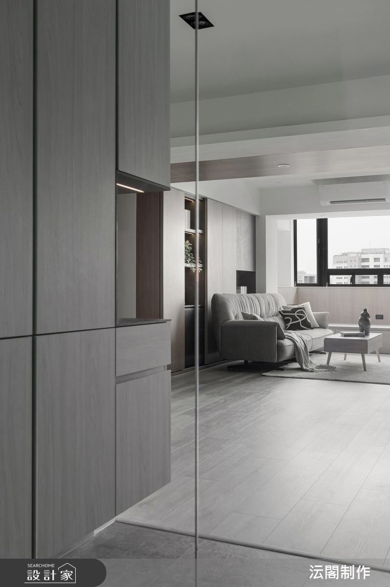 30坪老屋(16~30年)＿現代風玄關案例圖片＿沄閣制作＿沄閣制作_家式遠遊之2