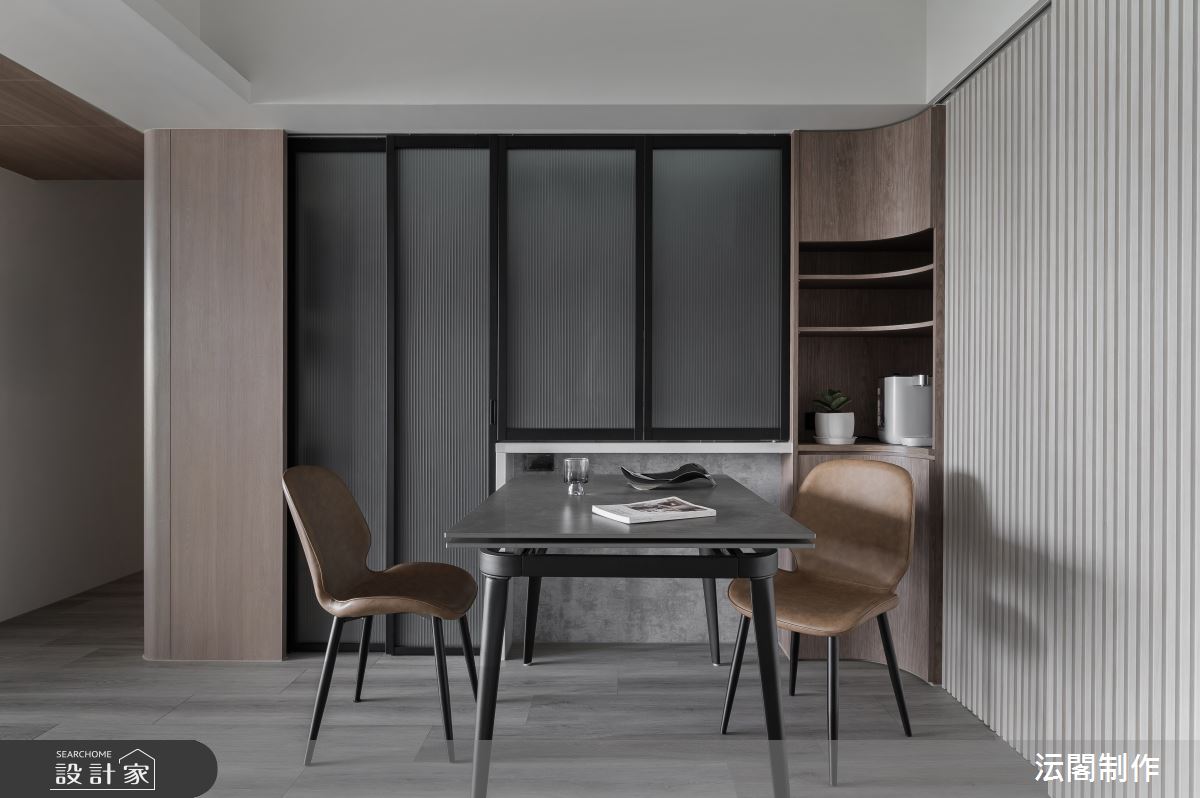 30坪老屋(16~30年)＿現代風餐廳吧檯中島案例圖片＿沄閣制作＿沄閣制作_家式遠遊之6