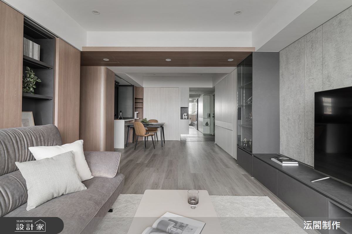 30坪老屋(16~30年)＿現代風玄關客廳餐廳吧檯中島案例圖片＿沄閣制作＿沄閣制作_家式遠遊之21