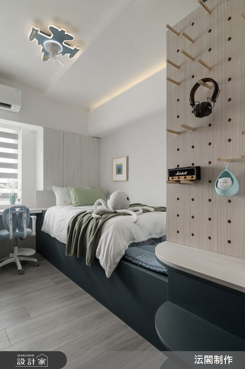 30坪老屋(16~30年)＿現代風兒童房兒童房案例圖片＿沄閣制作＿沄閣制作_家式遠遊之23