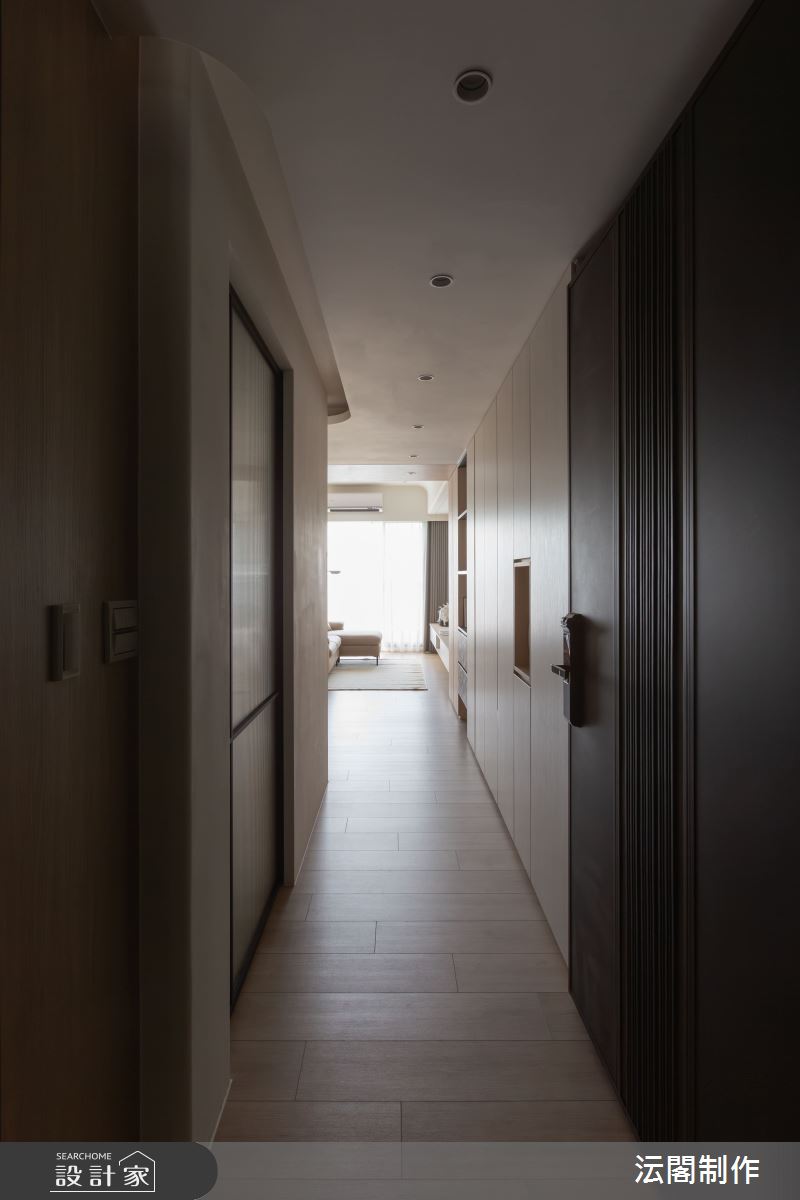 18坪新成屋(5年以下)＿混搭風玄關案例圖片＿沄閣制作＿沄閣制作_暖日常駐之1