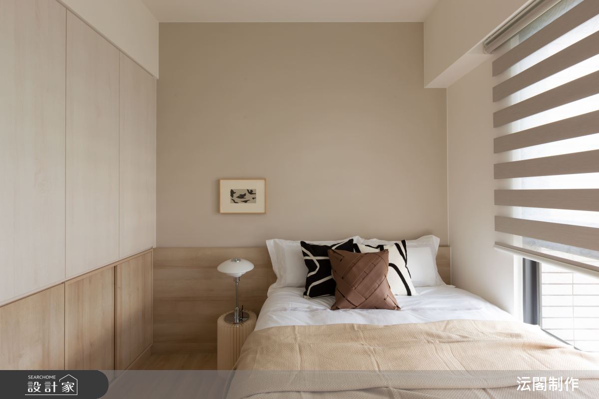 18坪新成屋(5年以下)＿混搭風臥室案例圖片＿沄閣制作＿沄閣制作_暖日常駐之15