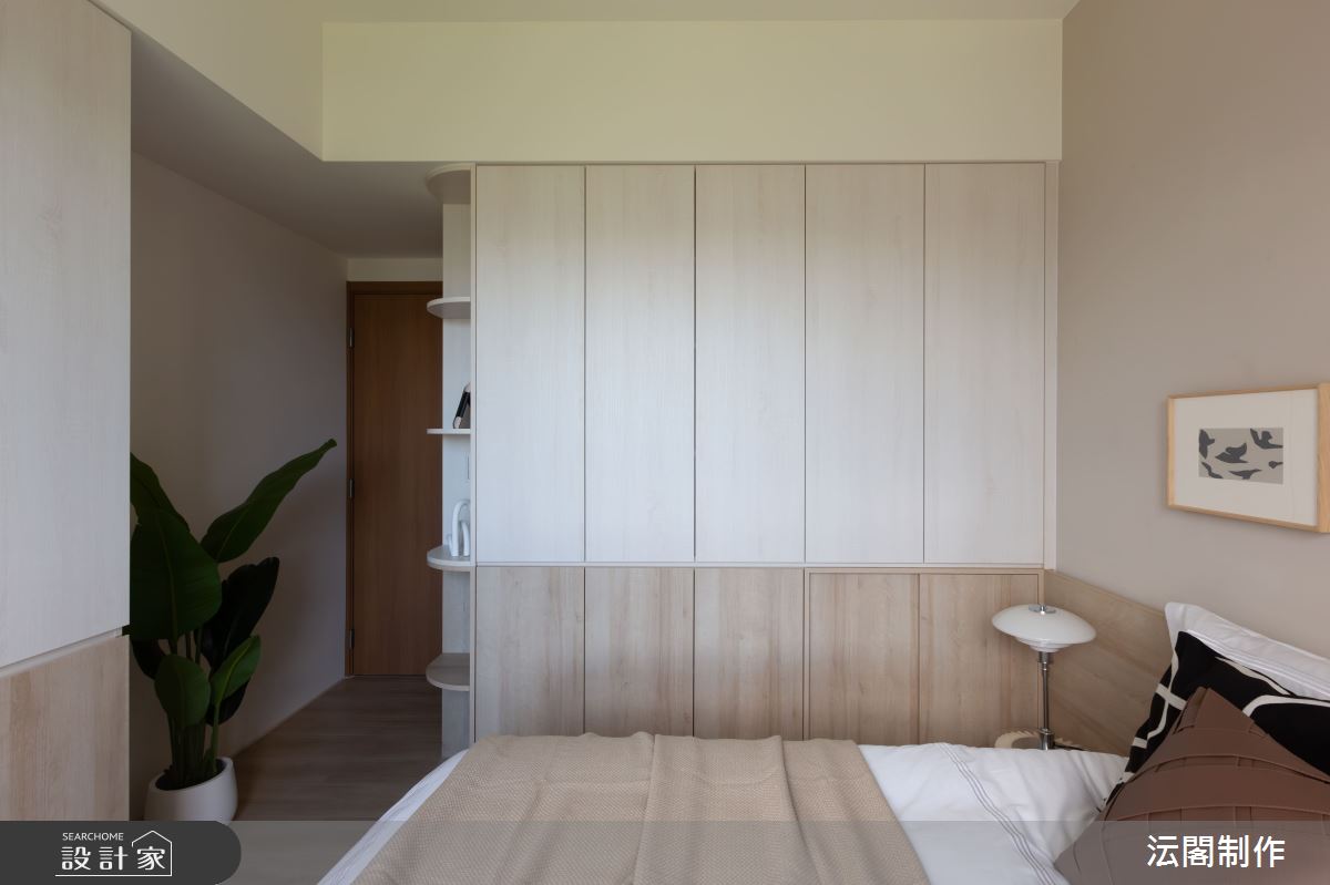 18坪新成屋(5年以下)＿混搭風臥室案例圖片＿沄閣制作＿沄閣制作_暖日常駐之16