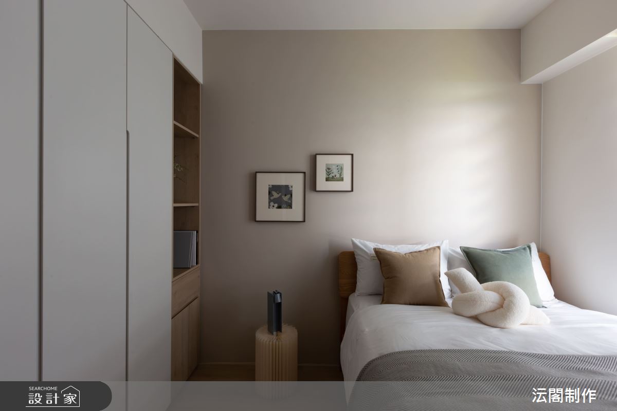 18坪新成屋(5年以下)＿混搭風客房案例圖片＿沄閣制作＿沄閣制作_暖日常駐之18