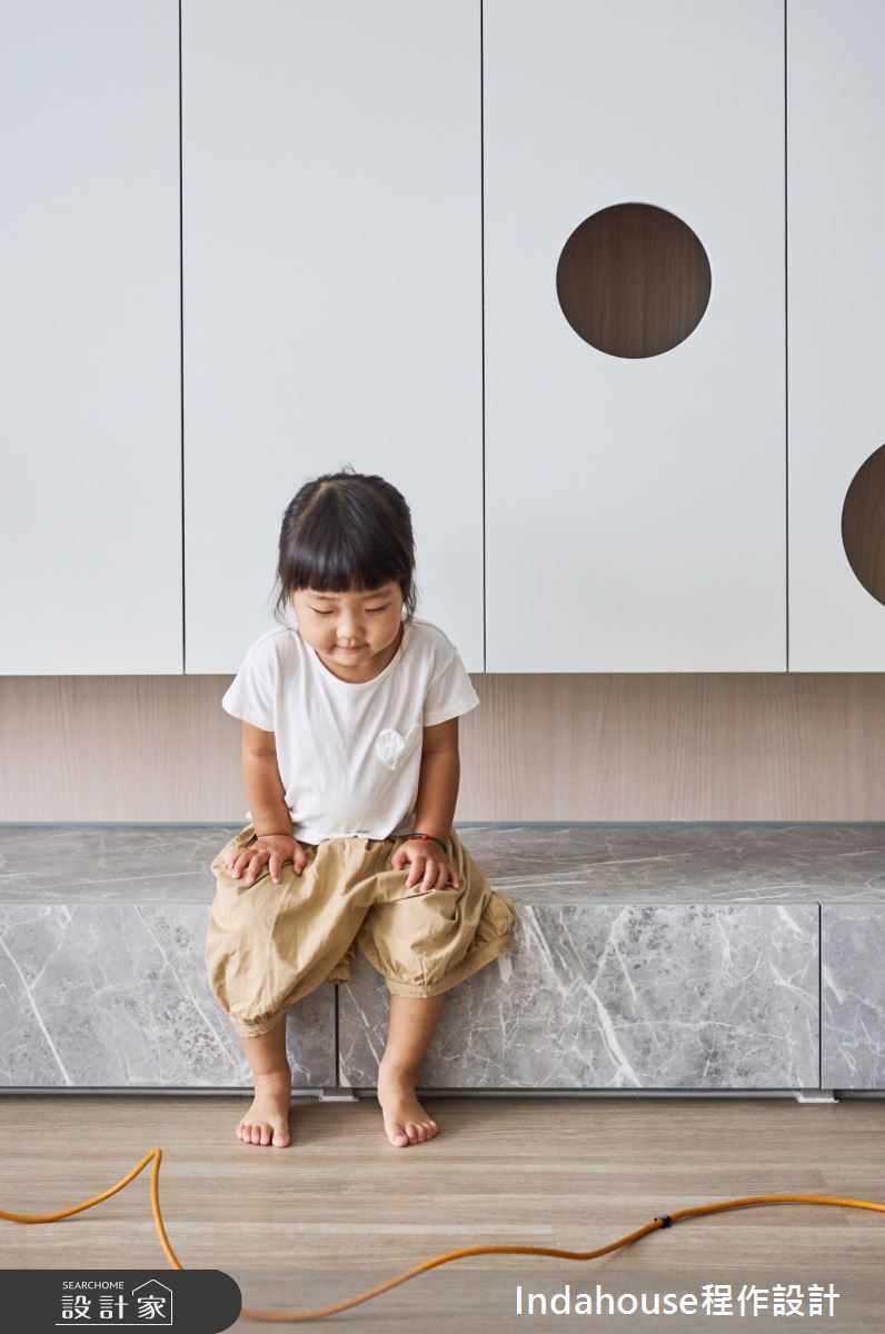 28坪中古屋(5~15年)＿日式無印風客廳案例圖片＿Indahouse程作設計＿程作_【Residence】No.001 Chiu House / Miaoli之5