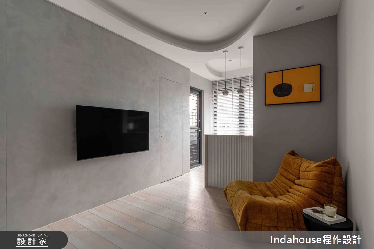 新成屋(5年以下)＿簡約風客廳餐廳吧檯案例圖片＿Indahouse程作設計＿程作_【Residence】No.002 Shi House / New Taipei之3
