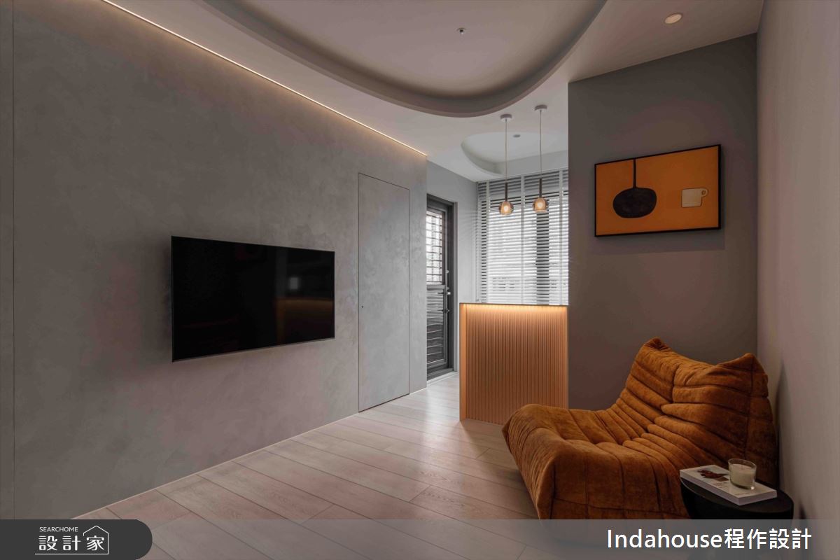 新成屋(5年以下)＿簡約風客廳餐廳吧檯案例圖片＿Indahouse程作設計＿程作_【Residence】No.002 Shi House / New Taipei之4