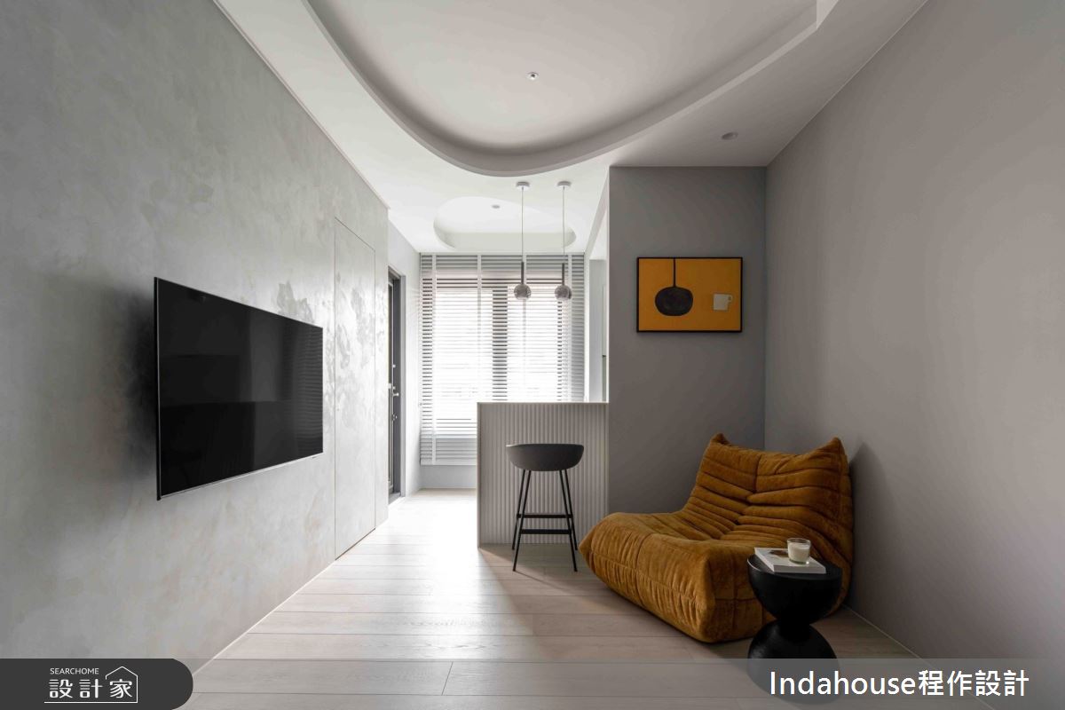 新成屋(5年以下)＿簡約風客廳餐廳吧檯案例圖片＿Indahouse程作設計＿程作_【Residence】No.002 Shi House / New Taipei之3745