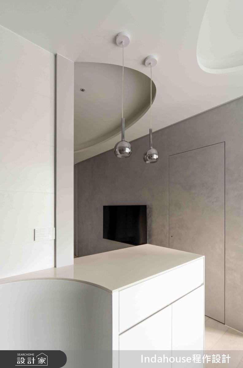 新成屋(5年以下)＿簡約風客廳餐廳吧檯案例圖片＿Indahouse程作設計＿程作_【Residence】No.002 Shi House / New Taipei之18