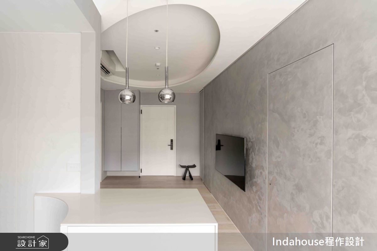 新成屋(5年以下)＿簡約風客廳餐廳吧檯案例圖片＿Indahouse程作設計＿程作_【Residence】No.002 Shi House / New Taipei之19