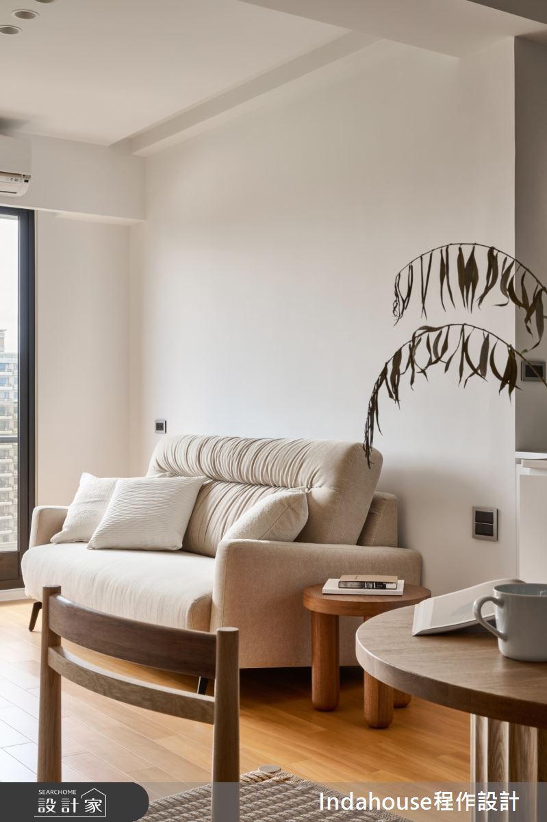 15坪老屋(16~30年)＿現代風客廳餐廳案例圖片＿Indahouse程作設計＿程作_【Residence】No.003 Lin House / Hsinchui之14