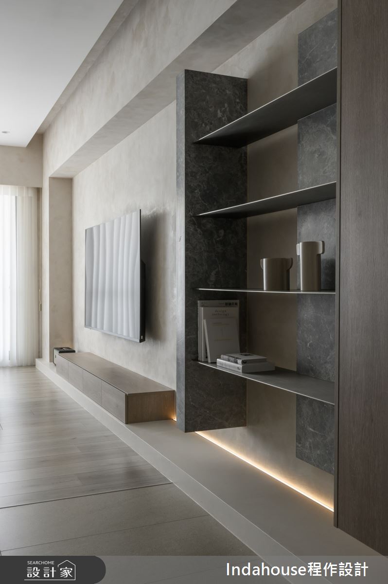 新成屋(5年以下)＿現代風客廳案例圖片＿Indahouse程作設計＿程作_【Residence】No.004 Lin House / Miaoli之9