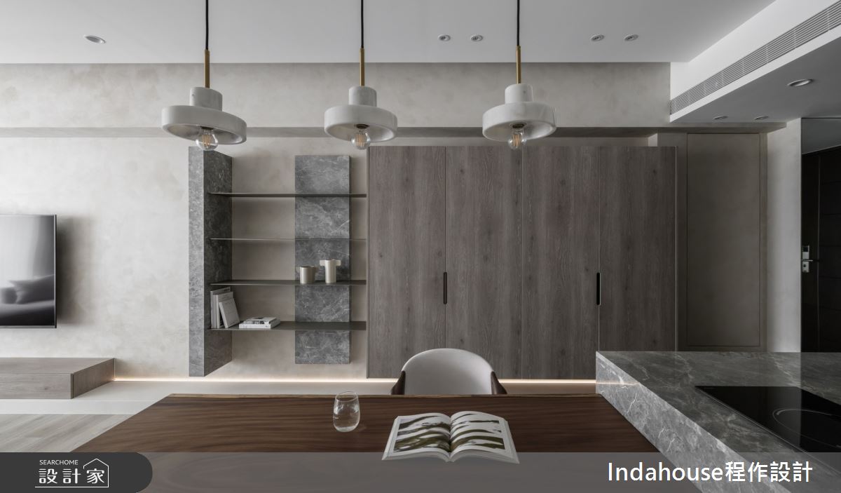 新成屋(5年以下)＿現代風餐廳中島案例圖片＿Indahouse程作設計＿程作_【Residence】No.004 Lin House / Miaoli之12