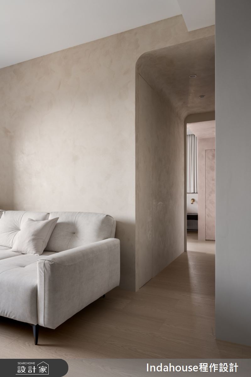 20坪預售屋＿現代風客廳走廊案例圖片＿Indahouse程作設計＿程作_【Residence】No.005 Chang House / Taipei之9