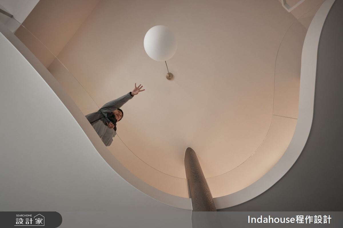 7坪新成屋(5年以下)＿侘寂風客廳案例圖片＿Indahouse程作設計＿程作_【Residence】No.006 Tsai House / Taipei之10