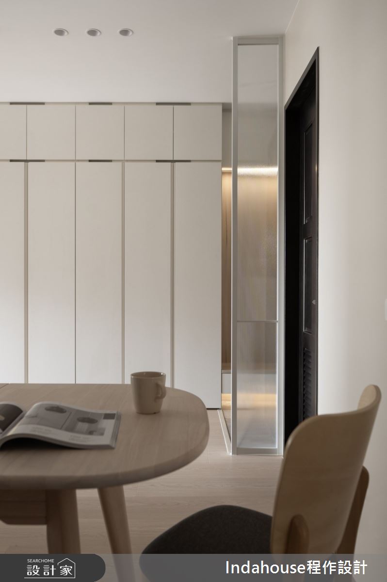 25坪新成屋(5年以下)＿簡約風玄關餐廳案例圖片＿Indahouse程作設計＿程作_【Residence】No.007 Wang House / New Taipei之12