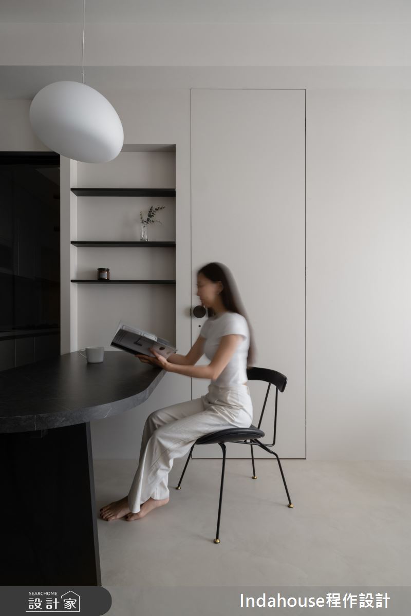 11坪預售屋＿現代侘寂風餐廳案例圖片＿Indahouse程作設計＿程作_【Residence】No.008 SU House / New Taipei之15