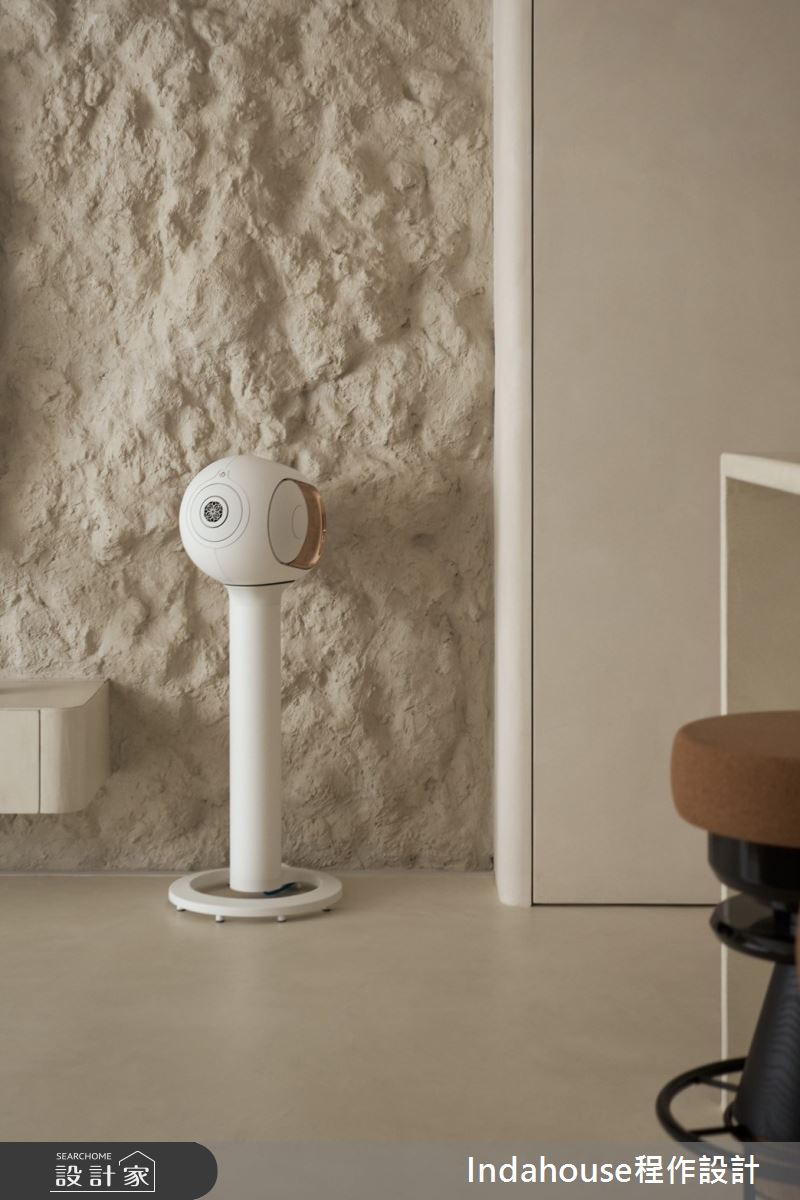 20坪新成屋(5年以下)＿侘寂風客廳案例圖片＿Indahouse程作設計＿程作_【Residence】No.009 Chen House  Taipei之7