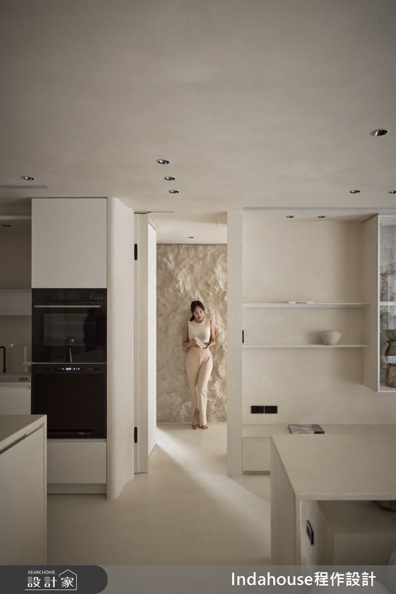 20坪新成屋(5年以下)＿侘寂風案例圖片＿Indahouse程作設計＿程作_【Residence】No.009 Chen House  Taipei之19