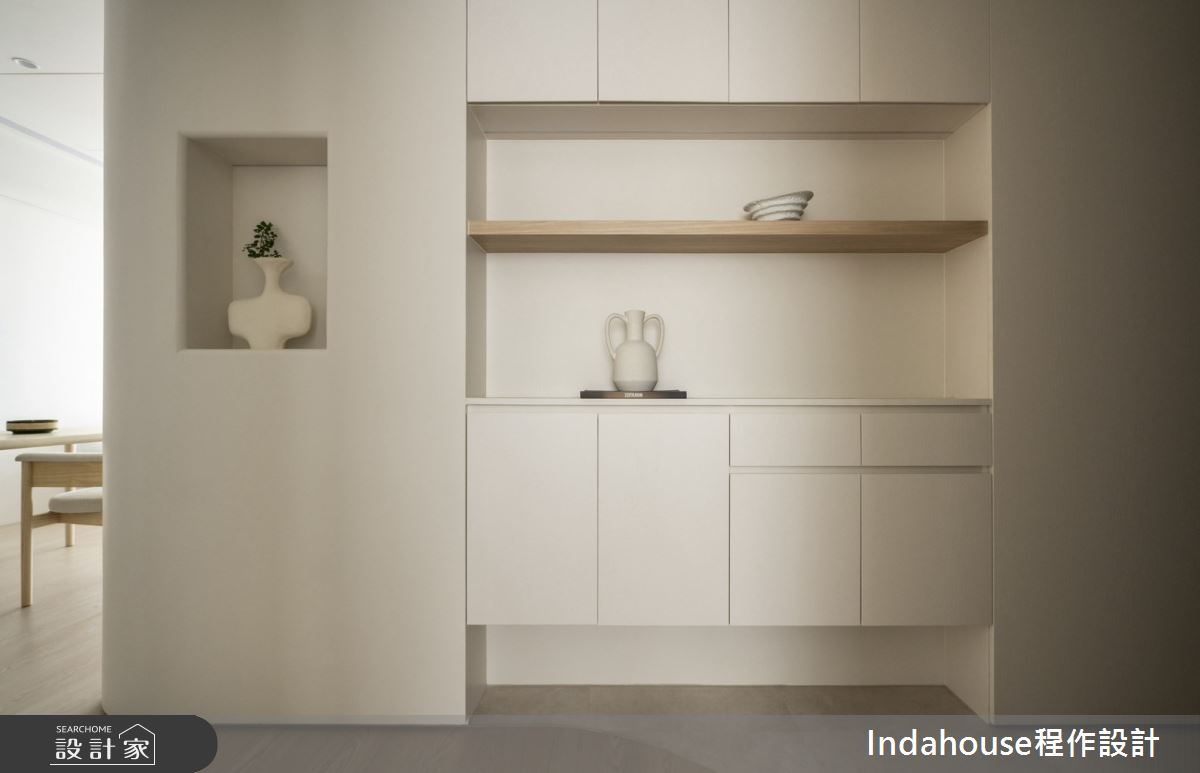 20坪新成屋(5年以下)＿日式無印風玄關案例圖片＿Indahouse程作設計＿程作_【Residence】No.010 Lan House  New Taipei之4