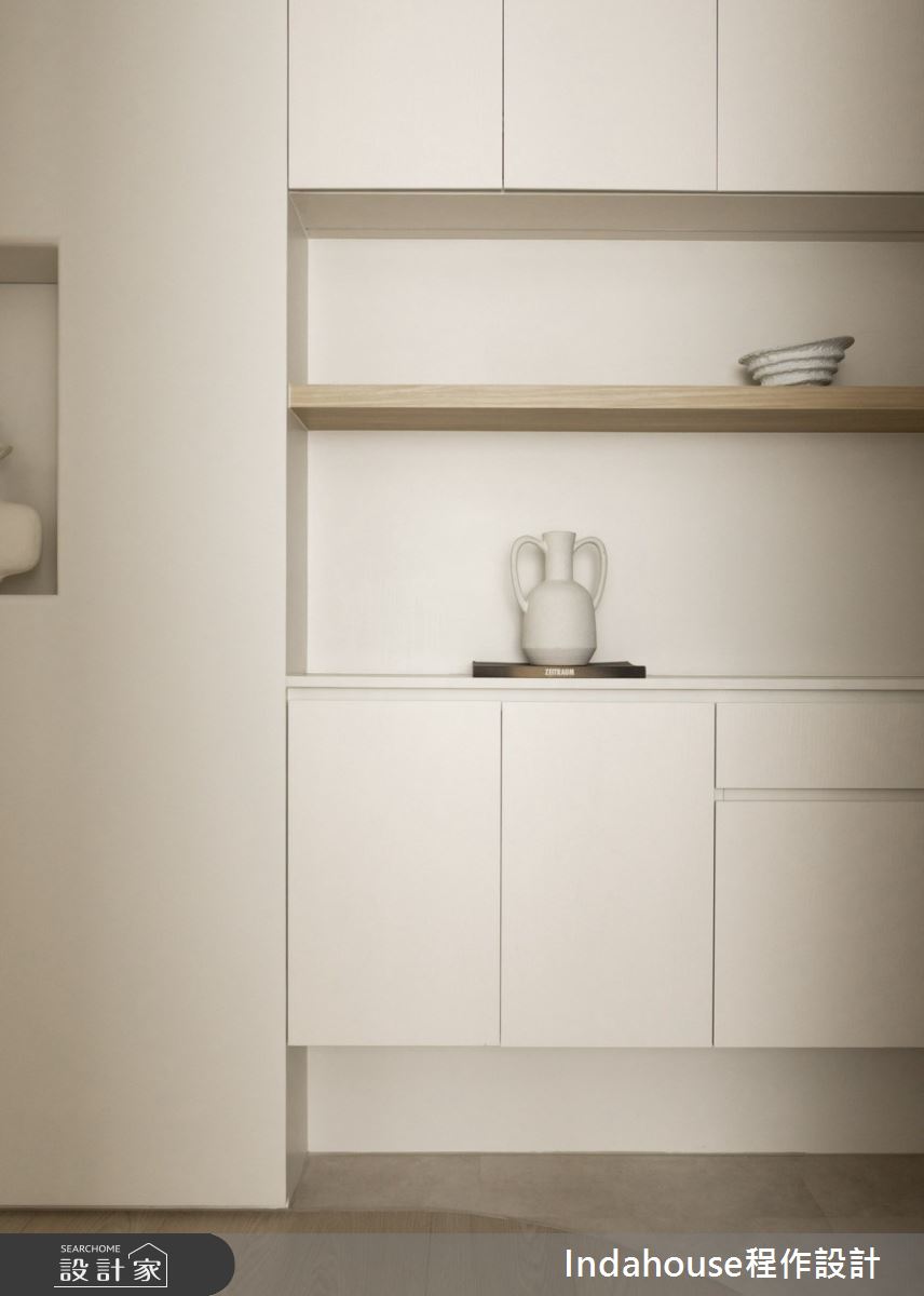 20坪新成屋(5年以下)＿日式無印風玄關案例圖片＿Indahouse程作設計＿程作_【Residence】No.010 Lan House  New Taipei之5