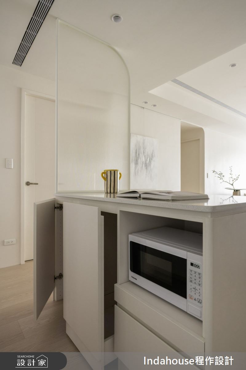 20坪新成屋(5年以下)＿日式無印風中島案例圖片＿Indahouse程作設計＿程作_【Residence】No.010 Lan House  New Taipei之23