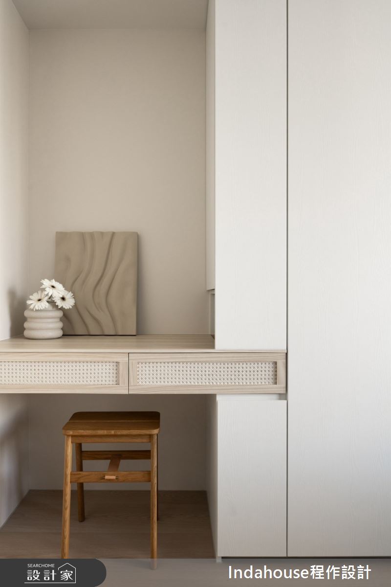 20坪新成屋(5年以下)＿日式無印風臥室案例圖片＿Indahouse程作設計＿程作_【Residence】No.010 Lan House  New Taipei之26