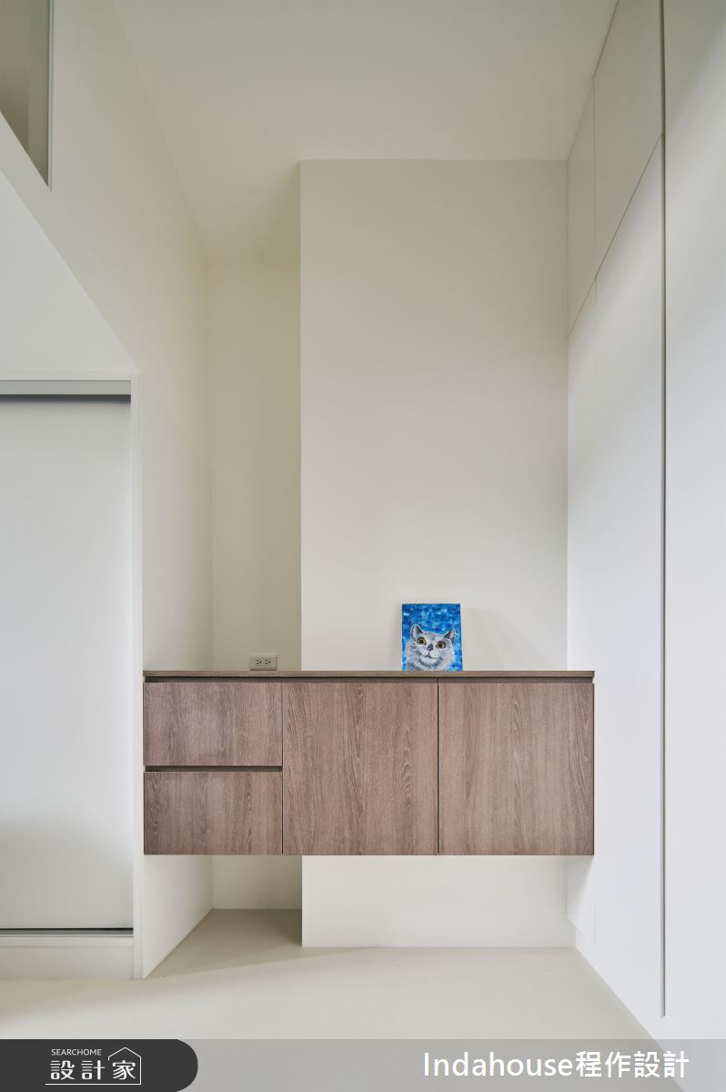 7坪新成屋(5年以下)＿簡約風客廳案例圖片＿Indahouse程作設計＿程作_【Residence】No.011 Chen House Taipei之6