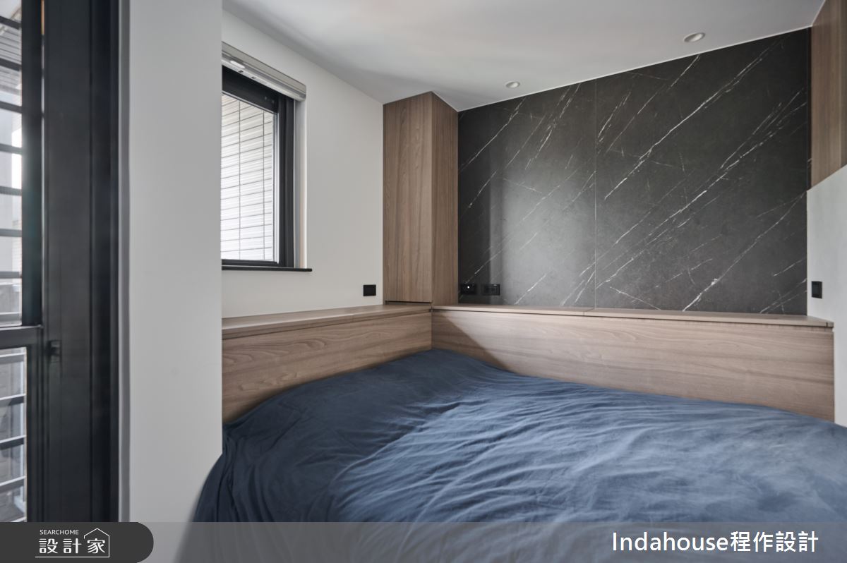 7坪新成屋(5年以下)＿現代風臥室案例圖片＿Indahouse程作設計＿程作_【Residence】No.012 Chen House Taipei之11