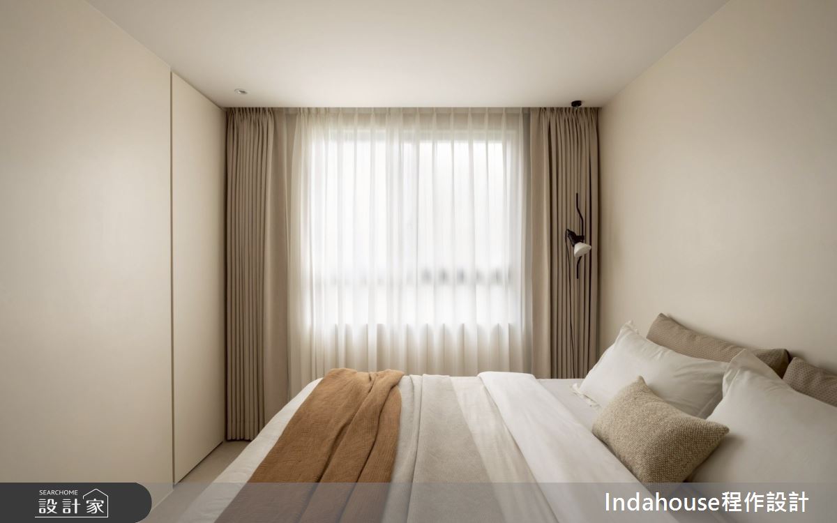 20坪預售屋＿日式無印風臥室案例圖片＿Indahouse程作設計＿程作_【Residence】No.013 Zhuang House / Taoyuan之16