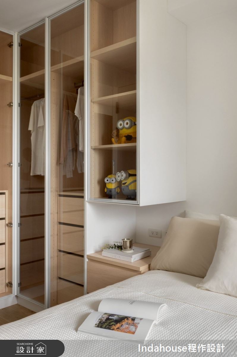 15坪預售屋＿簡約風臥室案例圖片＿Indahouse程作設計＿程作_【Residence】No.014 Lin House / New Taipei之13