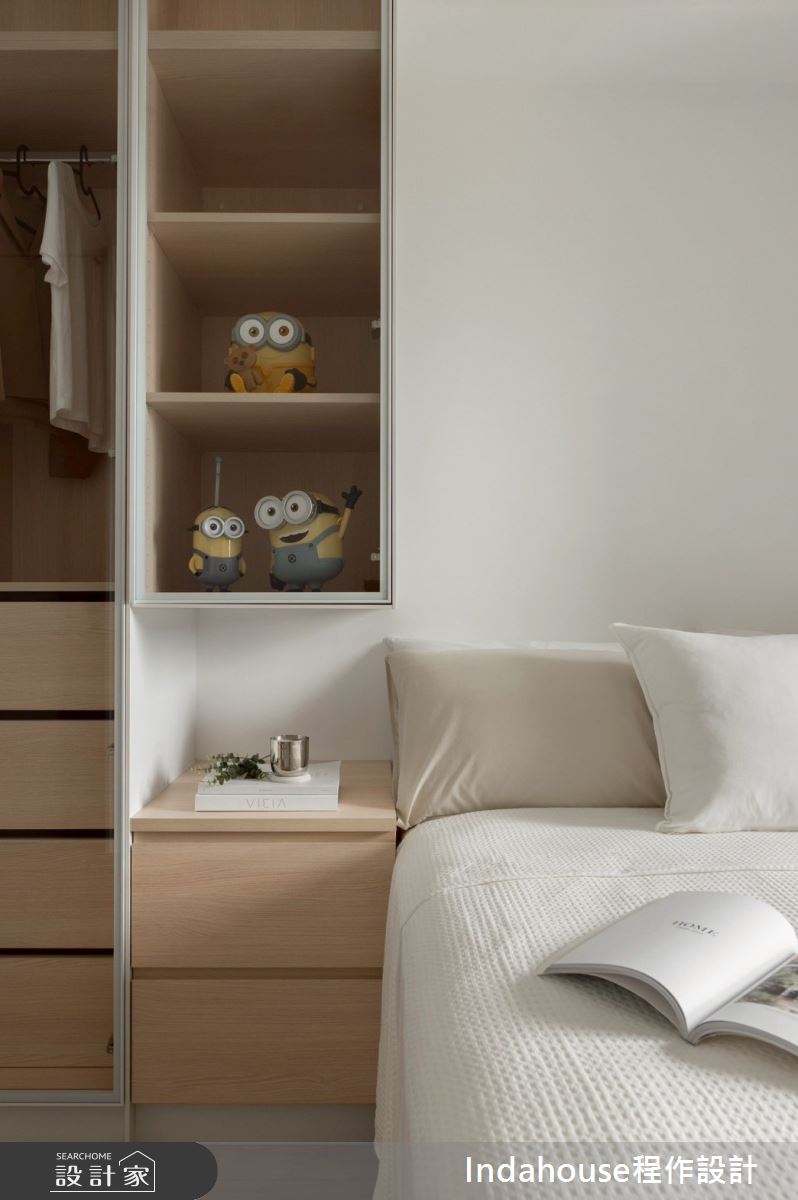 15坪預售屋＿簡約風臥室案例圖片＿Indahouse程作設計＿程作_【Residence】No.014 Lin House / New Taipei之14
