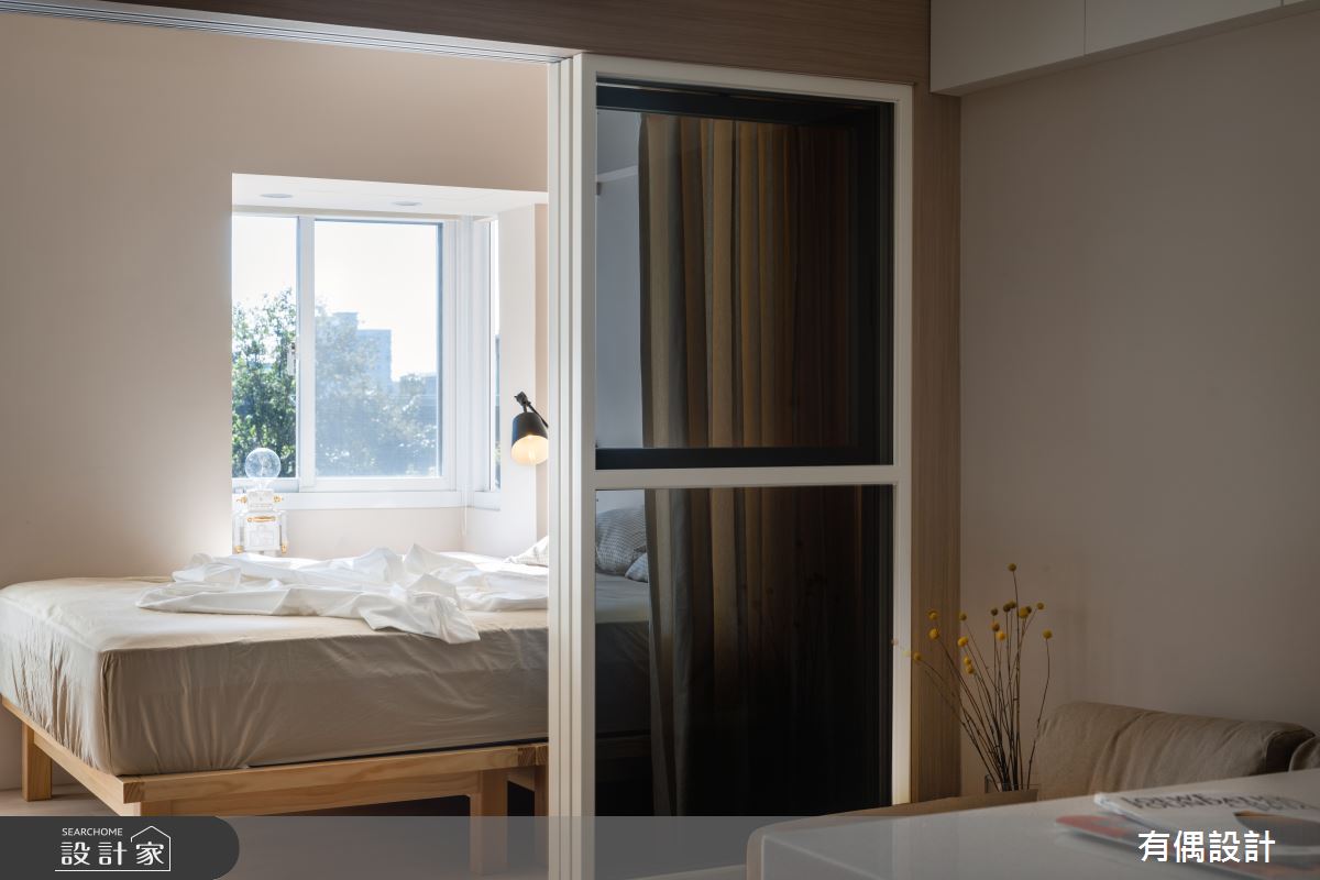 9坪老屋(41~50年)＿人文禪風臥室案例圖片＿有偶室內裝修股份有限公司＿有偶_輕透關係之6