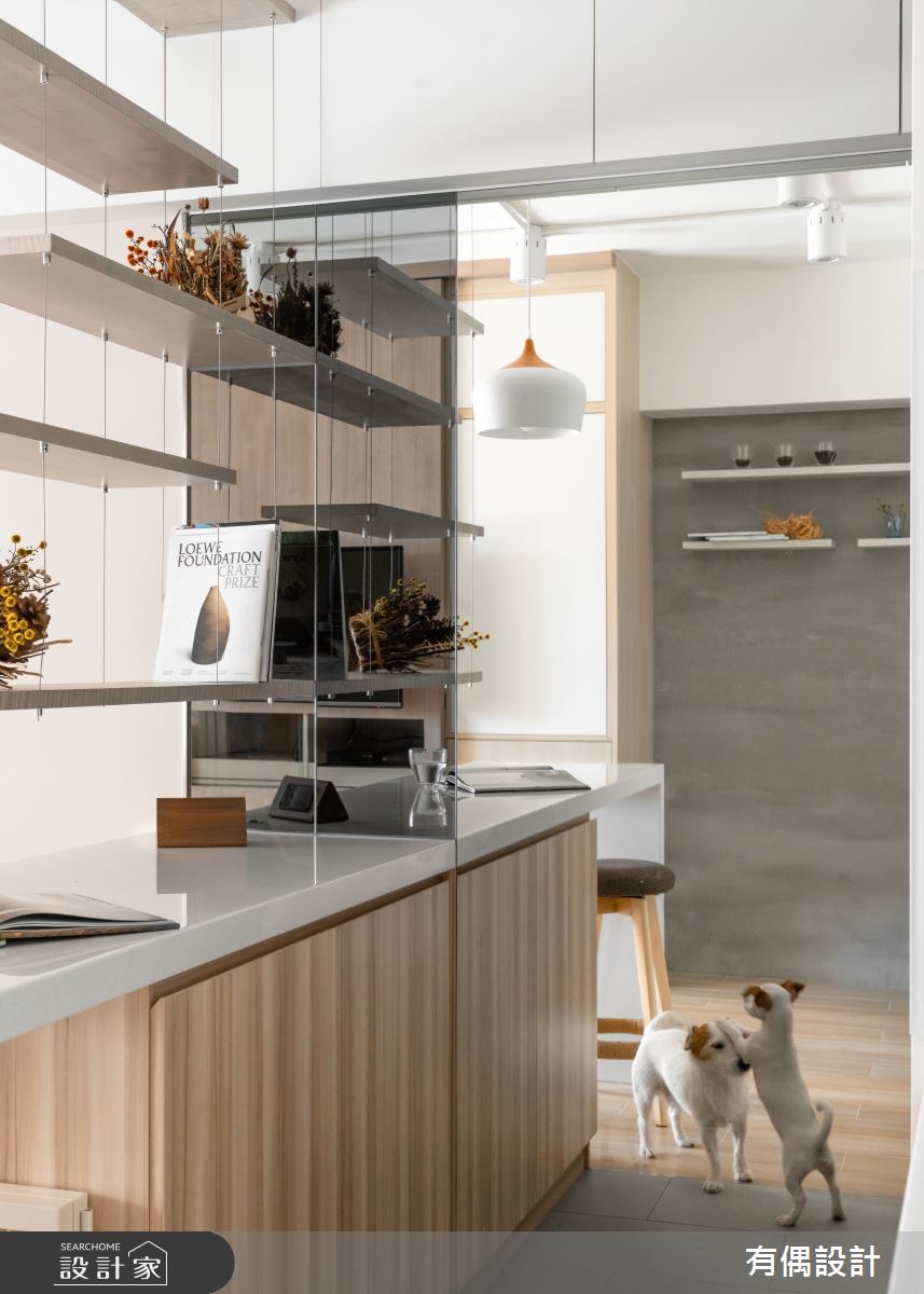 9坪老屋(41~50年)＿人文禪風餐廳中島案例圖片＿有偶室內裝修股份有限公司＿有偶_輕透關係之7